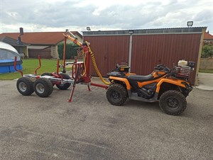 Kranman T1750 K30-50 4WD + Can Am Outlander Kranman T1750 K30-50 4WD + Can Am Outlander
