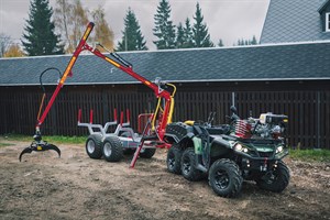 Kranman T2000ex M36 4WD + Can Am Outlander 1000 6x6 Kranman T2000ex M36 4WD + Can Am Outlander 1000 6x6