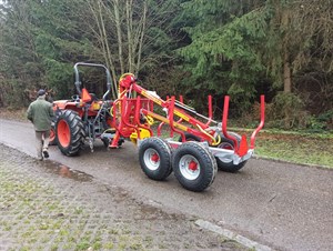 Kranman T4600 M46 + traktor Kubota Kranman T4600 M46 + traktor Kubota