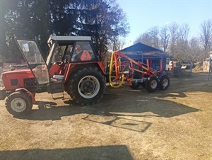 Kranman T4600 M46 + traktor Zetor 7011 Kranman T4600 M46 + traktor Zetor 7011